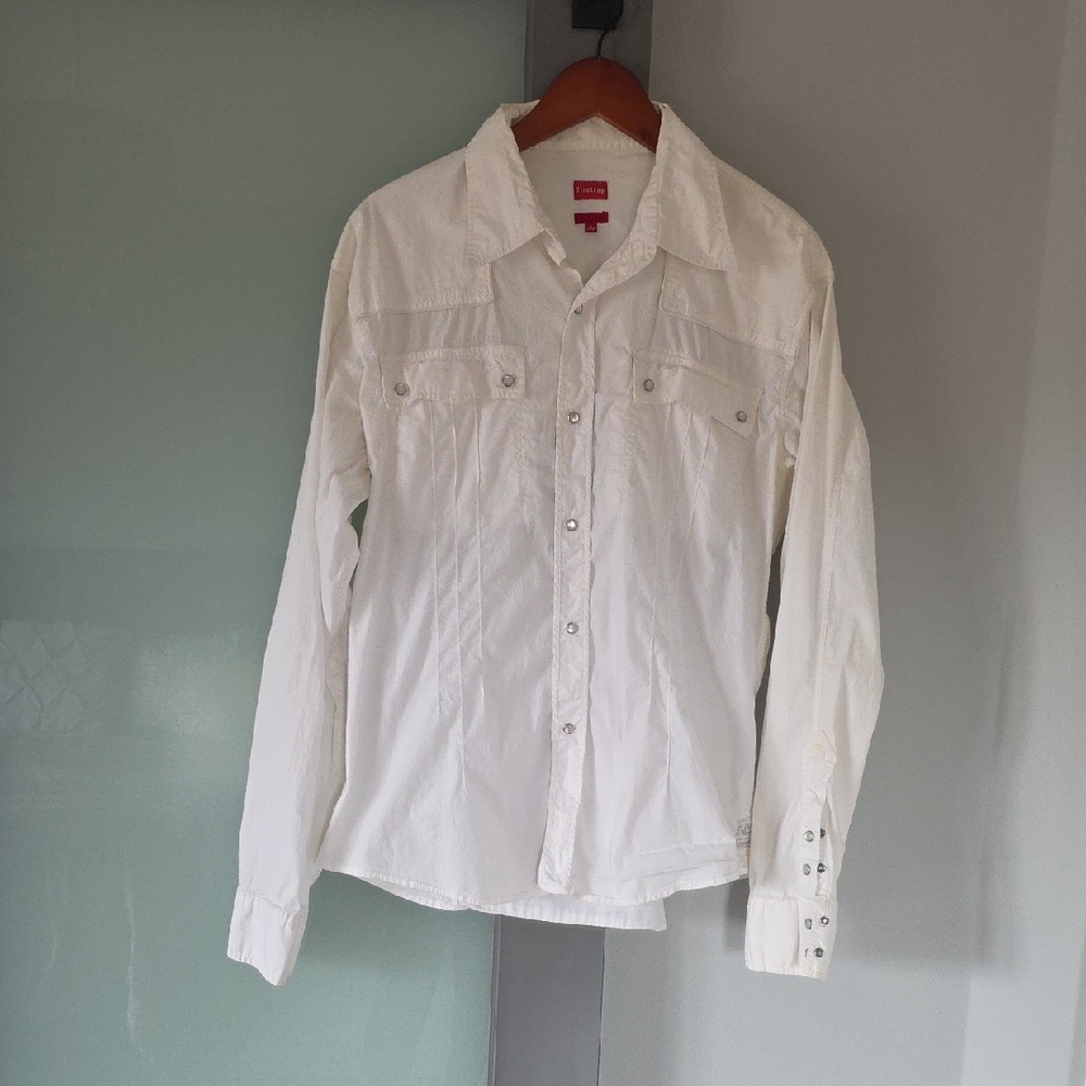 Firetrap Men's Size XL Cotton Long Sleeve Shirt
